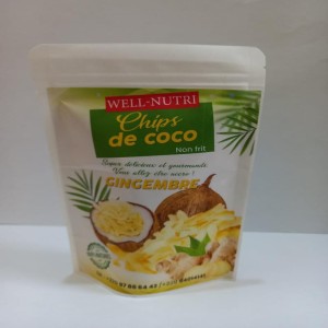 Chips de coco saveurs gingembre